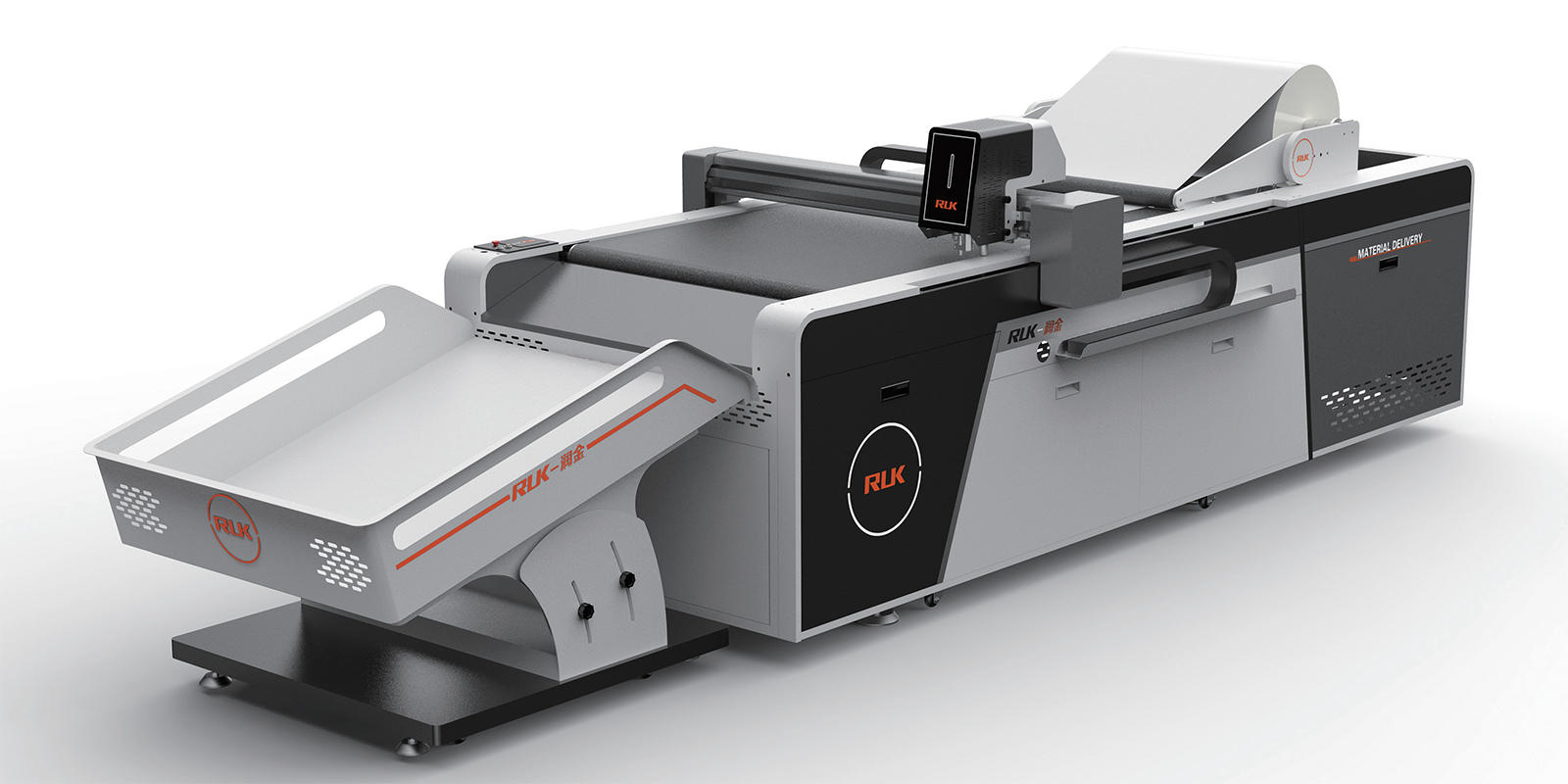 MKC-0806L Automatic Sticker Label Paper Digital Printing And Die-Cutting Machine