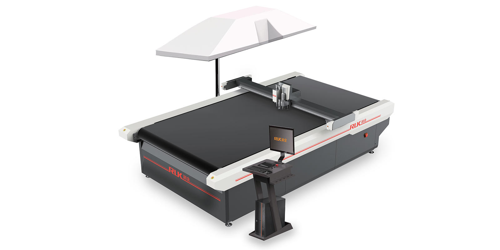 MCC03-2516 Professional Flexible Material Cutting Automatic Feeding Identification Cutting Machine